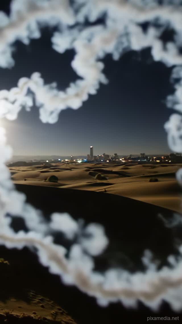 Moonlit Smoke Ribbon - Smoke & Dust AI stock